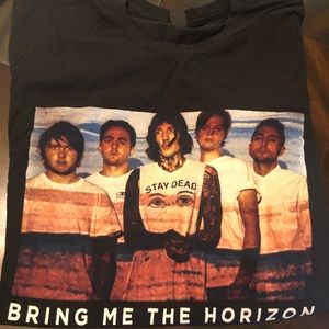 Bring Me The Horizon Black T-Shirt/ Band T-Shirt